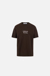 California Cotton Tee, Wave Runner Brown