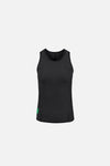 Fitted Training Tank Top, Black
