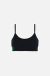 Light Support Interlock Bra, Black