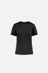 Paneled Short Sleeve T-Shirt, Black