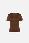 Paneled Short Sleeve T-Shirt, Espresso