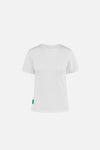 Paneled Short Sleeve T-Shirt, Lunar White