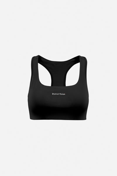 Twin Layer Medium Support Bra, Black – District Vision