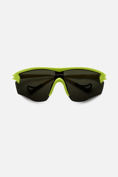 Junya Racer Electric Green, D+ G15 Sunglasses – District Vision