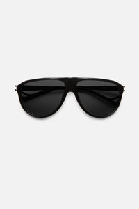 Yukari Windshield Glossy Black, D+ Water Gray