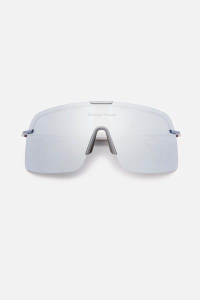 Yusuke　904545 Yusuke Alpine Blade Ti Cool Gray, D+ Silver Flash Mirror